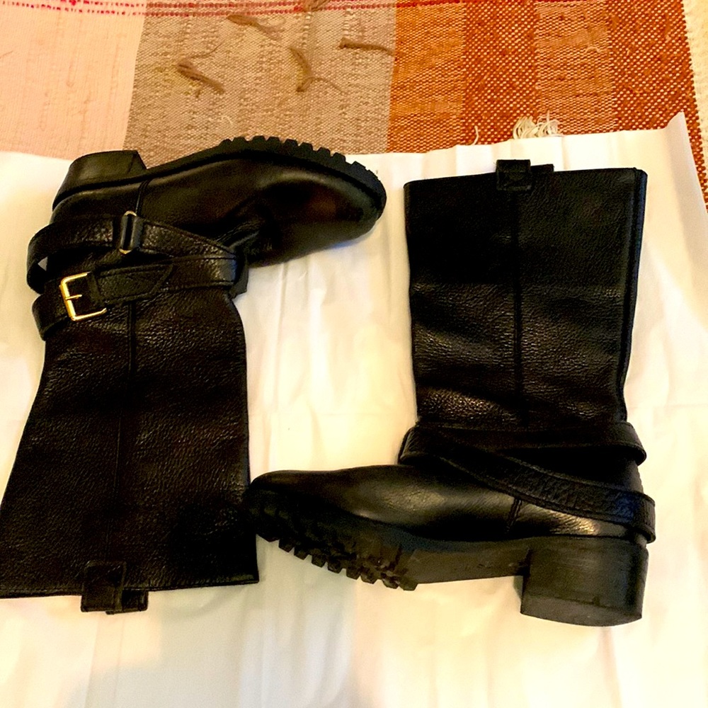 Diane Von Furstenberg Motorcycle Boots